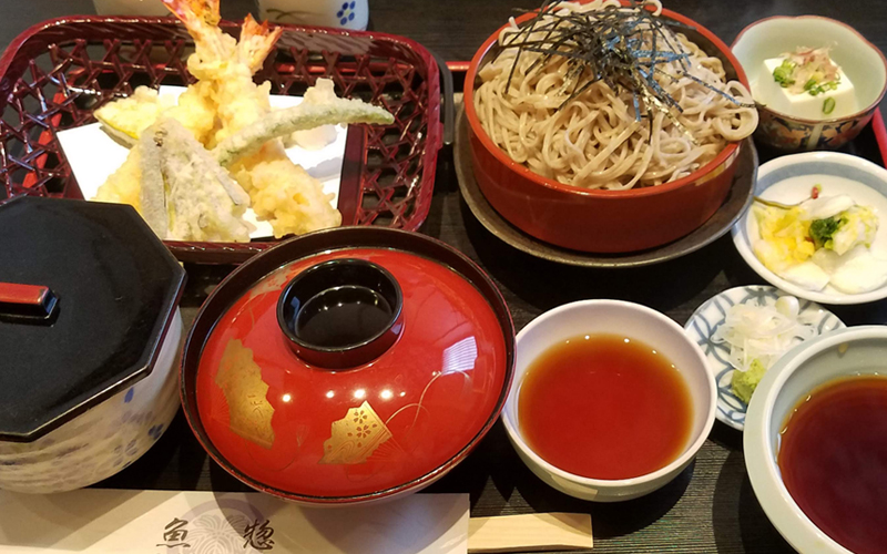 日本料理魚惣天ぷら・蕎麦・うどん・定食・どんぶり・鰻、コース料理・宴会